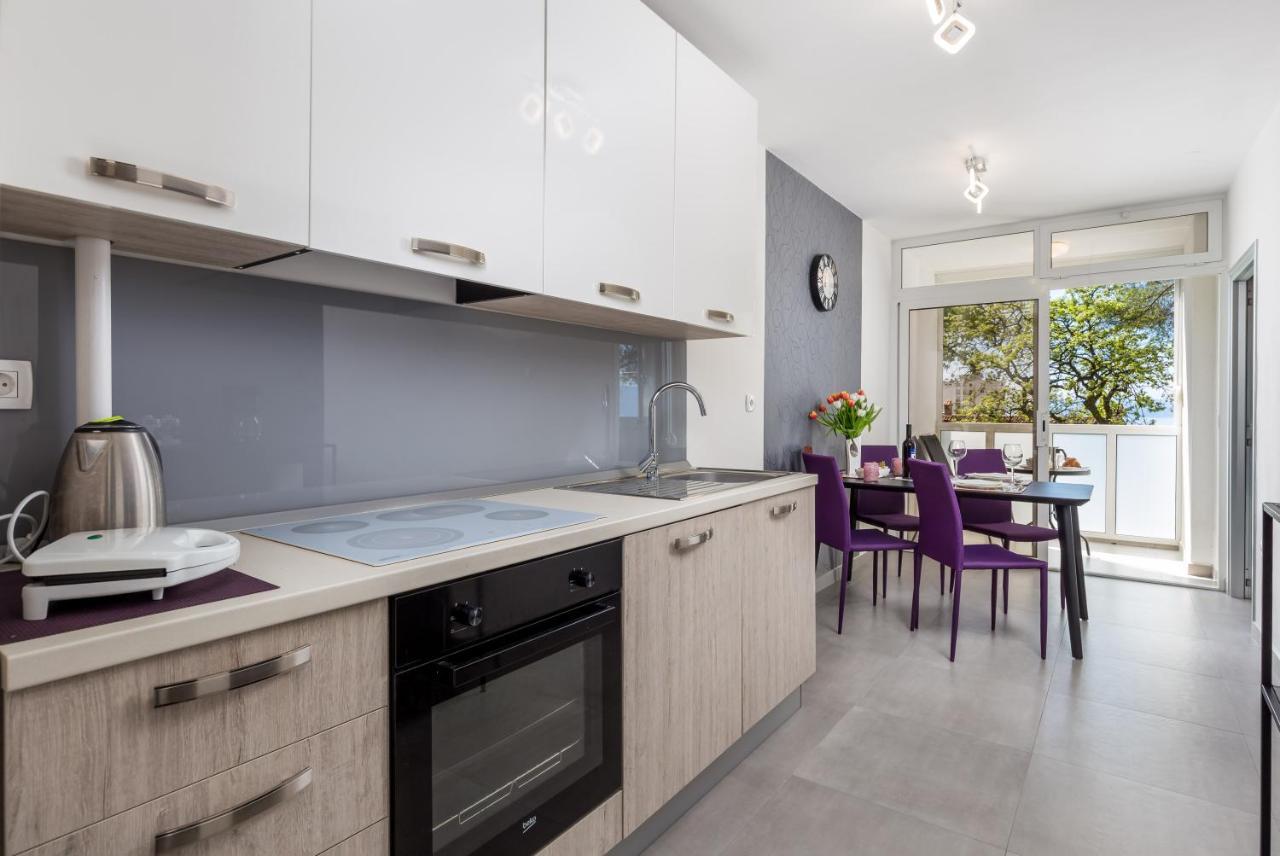Sunny Studio Apartment With Balcony Rijeka Ngoại thất bức ảnh