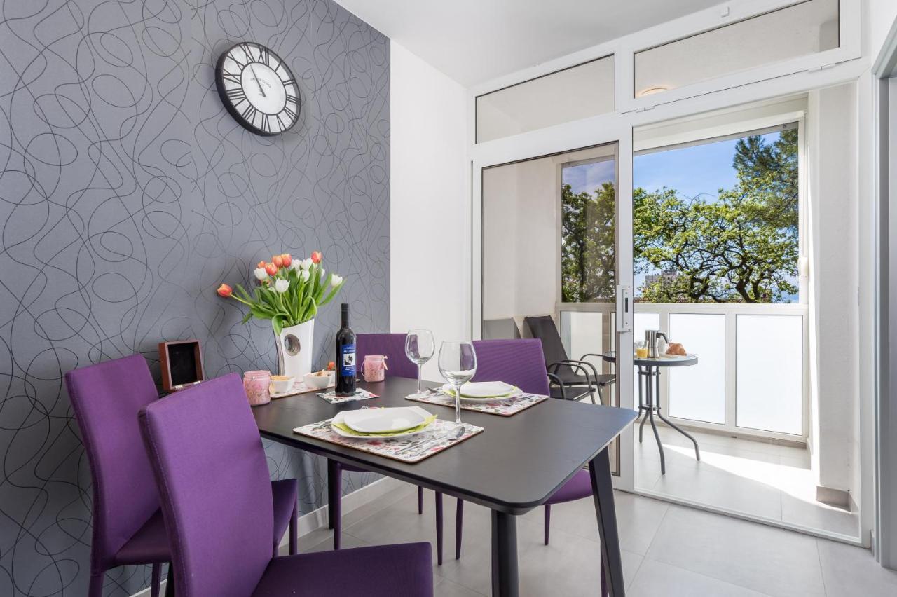 Sunny Studio Apartment With Balcony Rijeka Ngoại thất bức ảnh