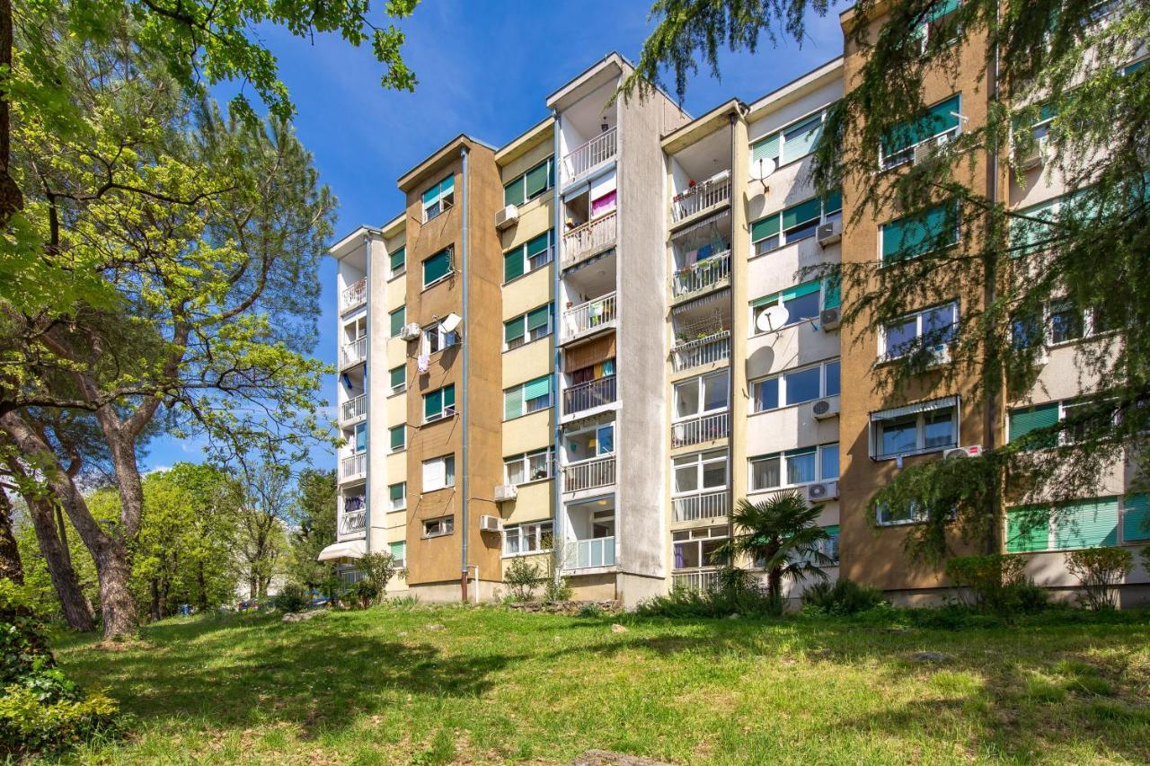 Sunny Studio Apartment With Balcony Rijeka Ngoại thất bức ảnh